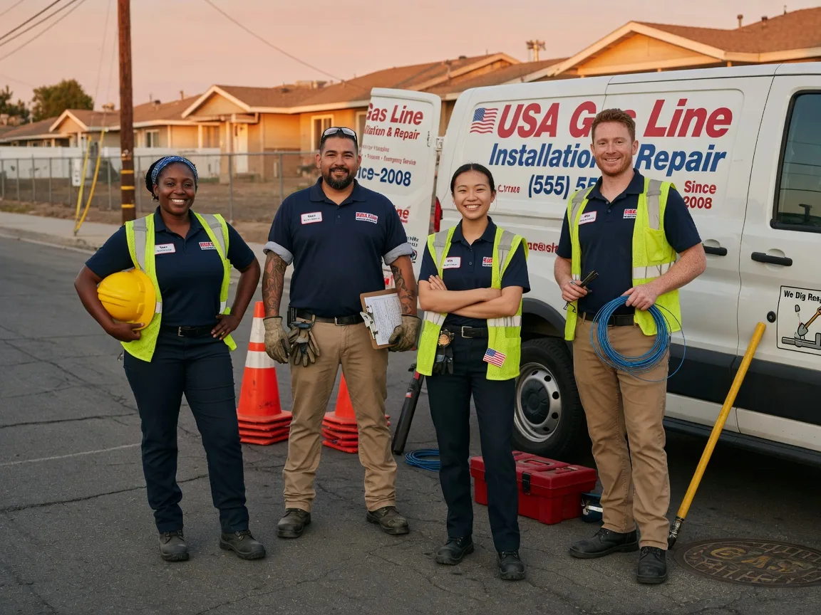 Gas Line Installation company in Hamilton, IL